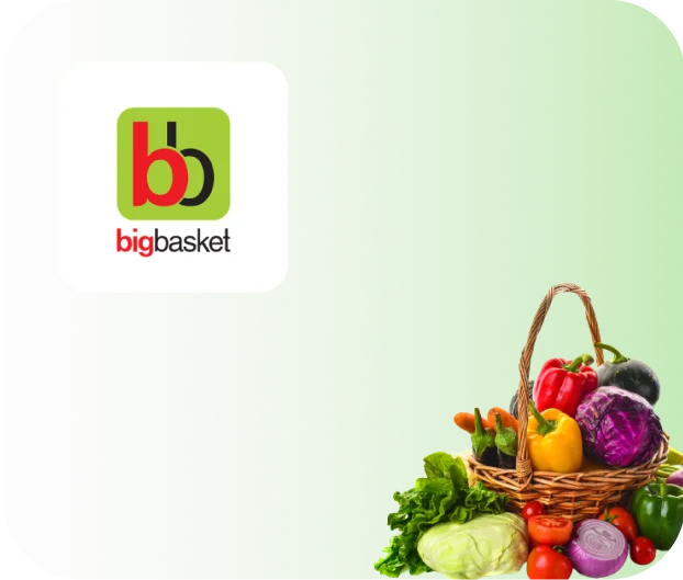 Purchase Big Basket Gift Card and vouchers
